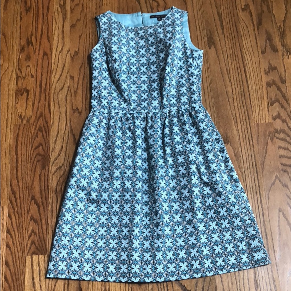 Brooks Brothers Women’s Geometric A Line Dress